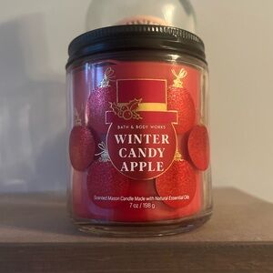 Winter Candy Apple Bath and Body Works Candle